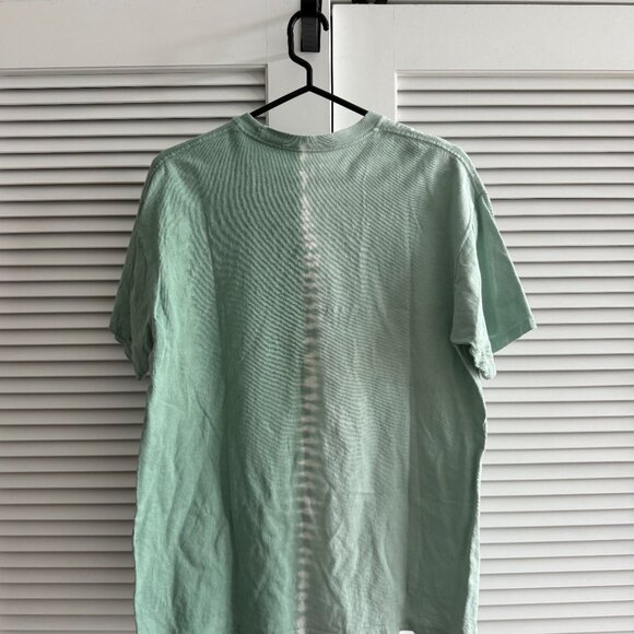 Rare Liquid Blue LA Dodgers 2 Tone Split Tie Dye T Shirt SZ L - Picture 2 of 3